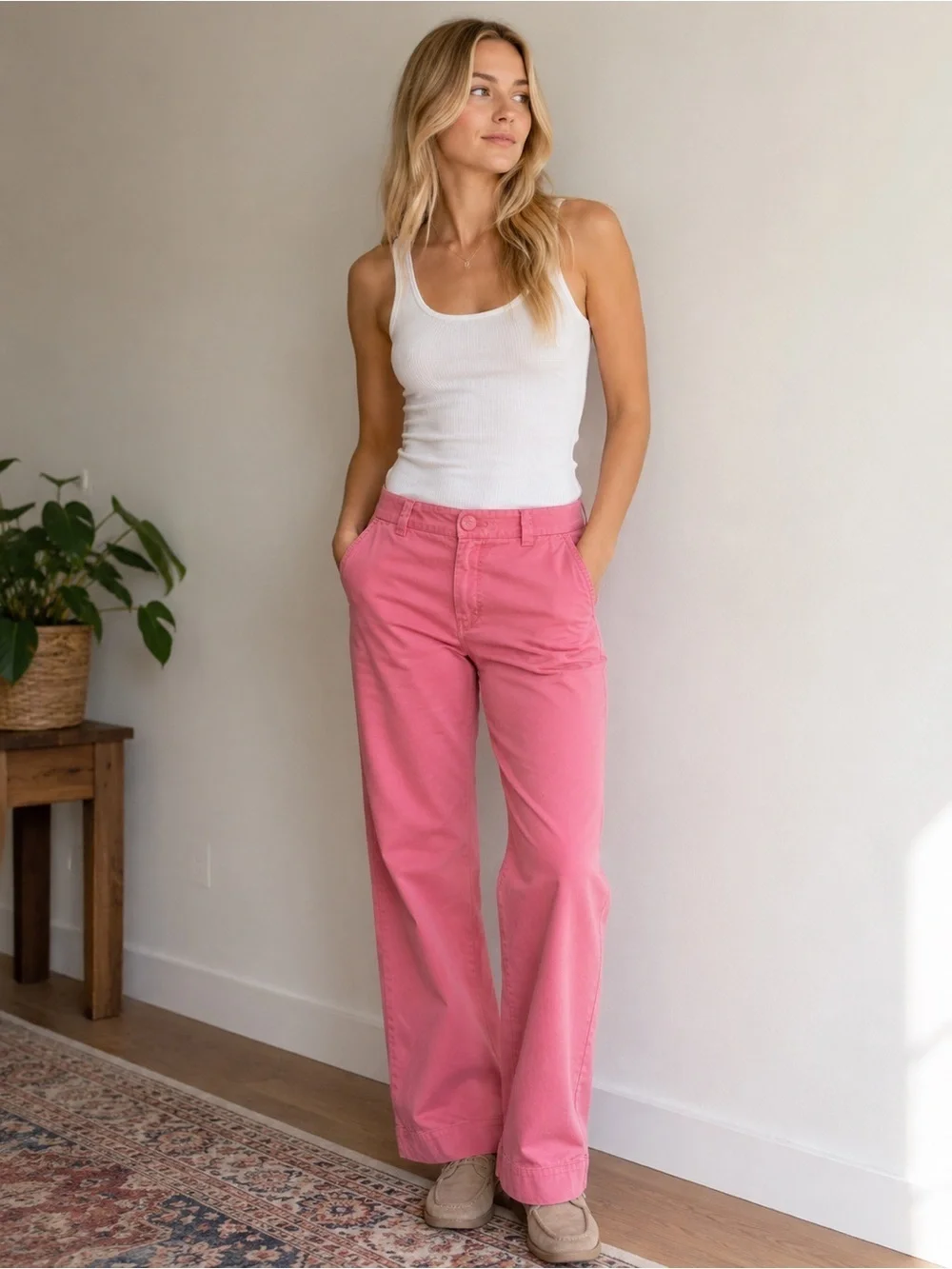 J. Crew classic twill